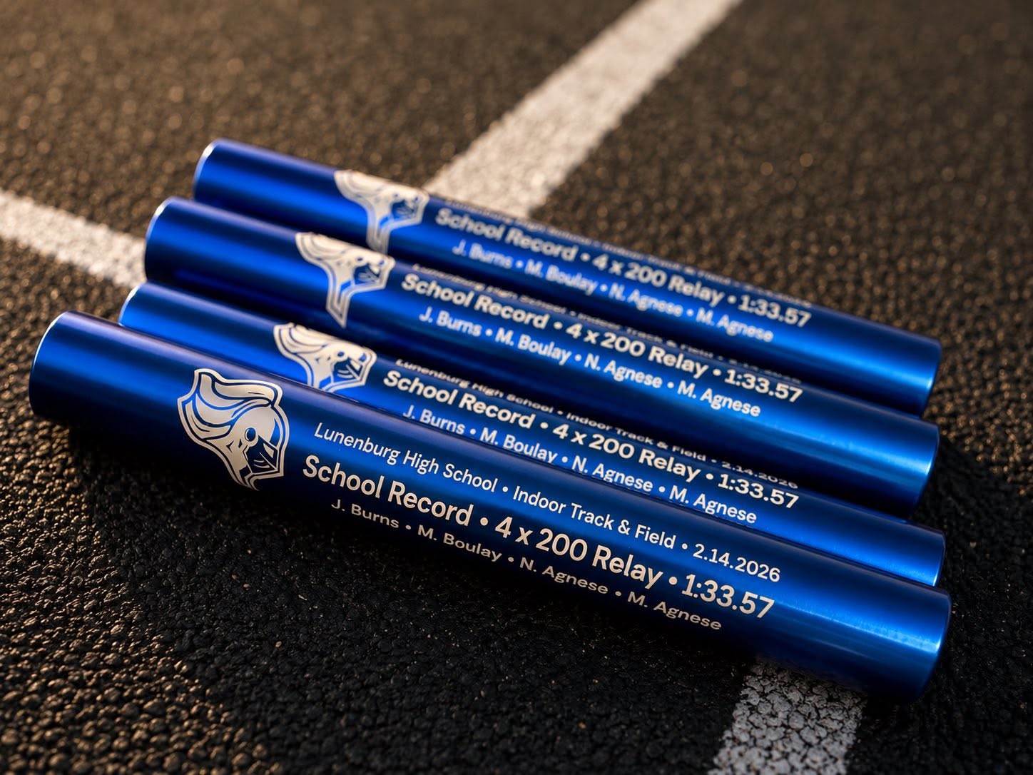 Personalized Track & Field Relay Baton | Custom Engraved Team, Athlete & Senior Night Gift