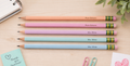 Personalized Laser Engraved Ticonderoga® #2 Pencils | Custom Name Pencils for Students & Teachers