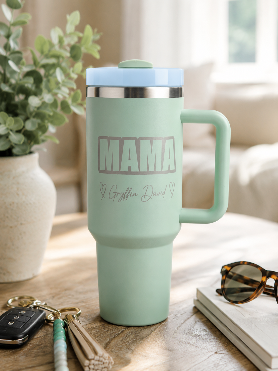 Personalized Mom or Nana Tumbler with Children's Names
