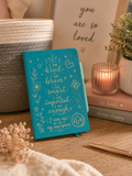 Personalized Leather Doodle Journal for Kids | Custom Laser Engraved Notebook